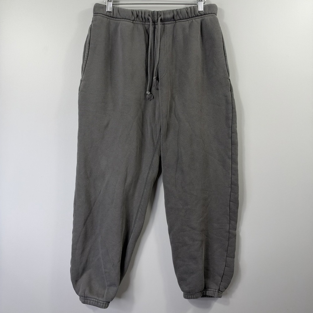 Elwood Sweatpants Mens Large Gray Fleece Jogger Elastic Waist Pockets Lounge